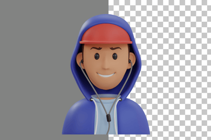 Preview: Young Man 3D Illustration