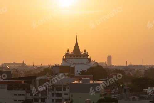 Preview: Bangkok Downtown. Thailand. Financial district and business in urban city in Asia.
