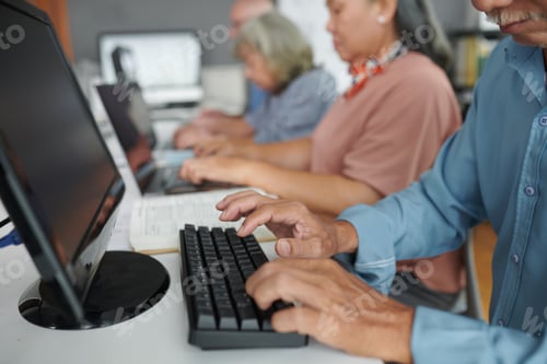 Preview: Seniors Attending Computer Class