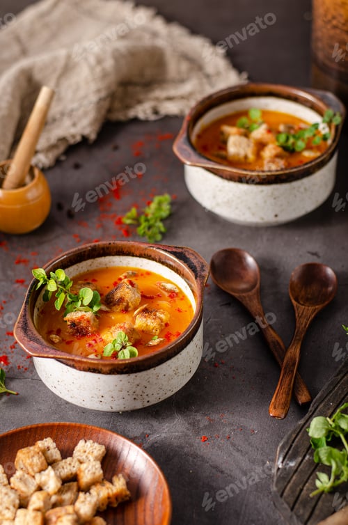 Preview: Pumpkin chilli soup