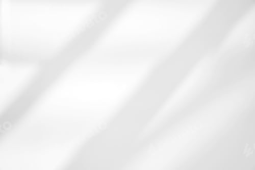 Preview: Natural Light and shadow from window overlay effect on white background.