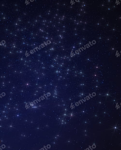 Preview: Background image of starry night sky.