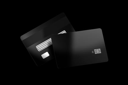 Vorschau: Elegante schwarze Karte