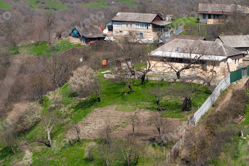 Preview: Rural house with vegetable garden