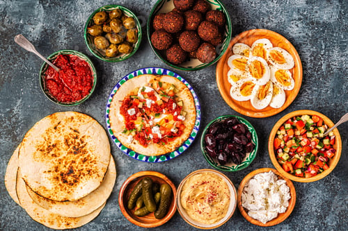 Preview: Traditional dishes of Israeli and Middle Eastern cuisine