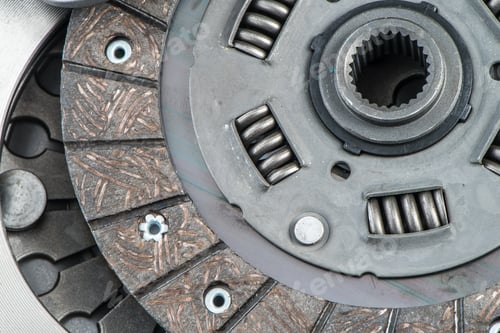 Preview: Car clutch close-up