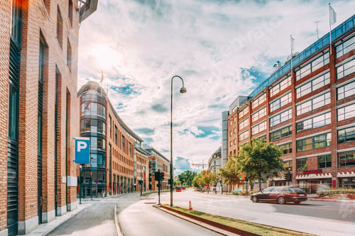 Preview: Oslo, Norway. Scandinavian Architecture - Exterior Office Buildi