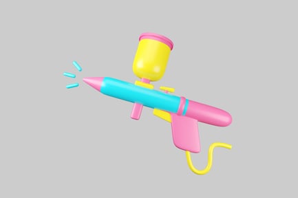 Preview: Cartoon airbrush spray tool