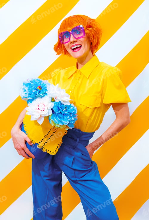 Preview: Positive Retro Lady