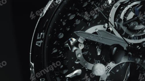 Preview: Mens Chronograph made metal with sapphire glass. Wrist watch