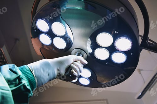 Preview: Surgeon Adjusts Operating Room Lights Before Procedure