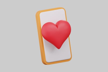 Preview: Social media love like icon