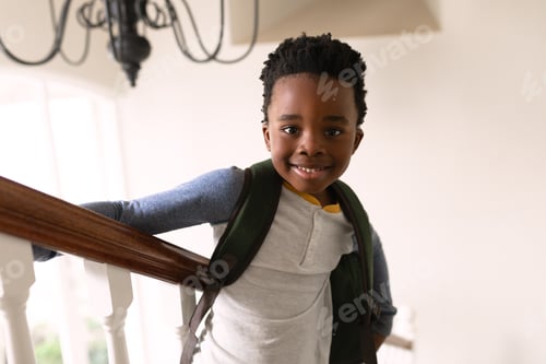Preview: Boy spending time at home