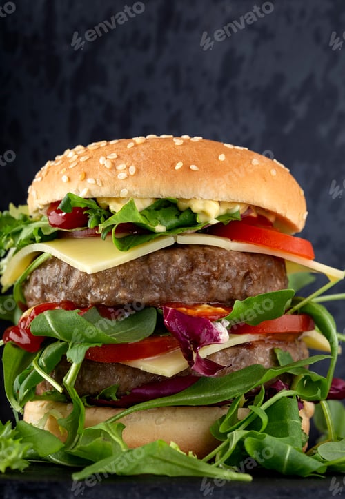 Preview: Double cheeseburger