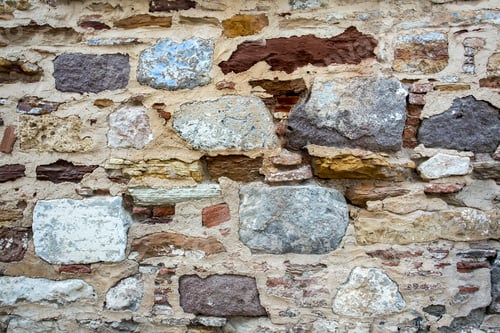Preview: Background of stone wall texture photo. Wallpaper.