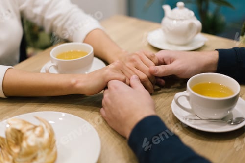 Romantic Tea Date with Loving Couple