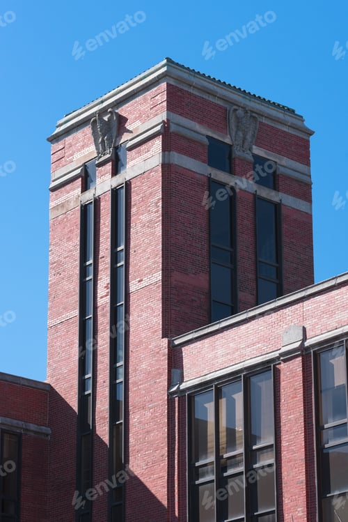Preview: Big Building In An Evanston Suburban Area