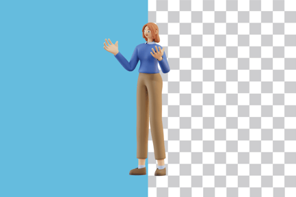 Preview: Woman Talking Pose