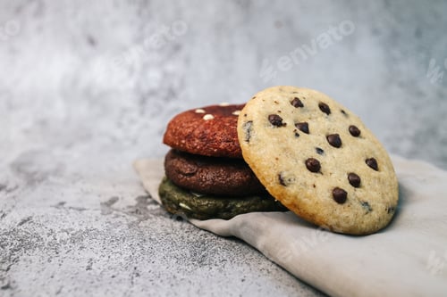 Preview: PIle Of Various Cookies On Cloth