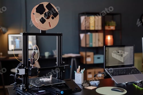 Preview: Workshop Setting Featuring Advanced 3D Printing Technology