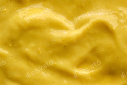 Preview: Close Up of Smooth Yellow Food Puree