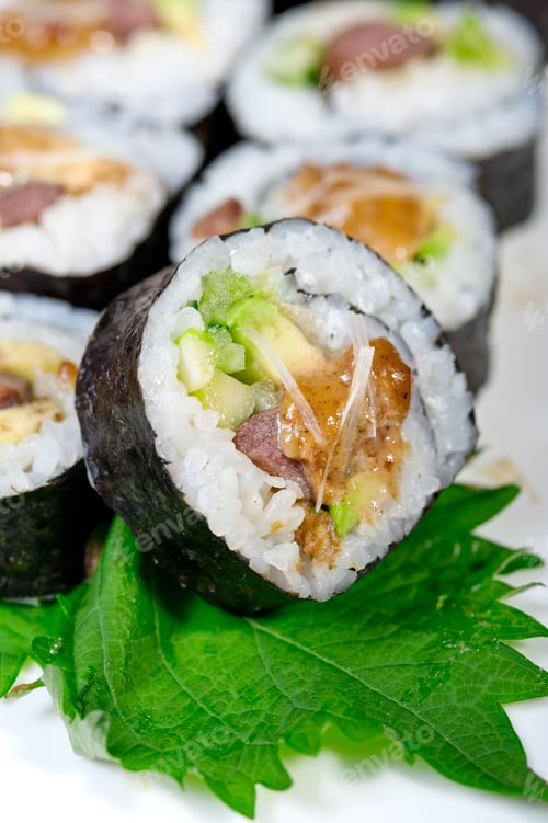 Preview: fresh sushi choice combination assortment selection