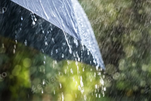 Preview: Rain on umbrella