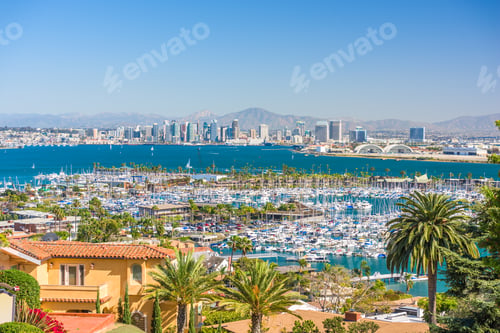 Preview: San Diego, California, USA Cityscape