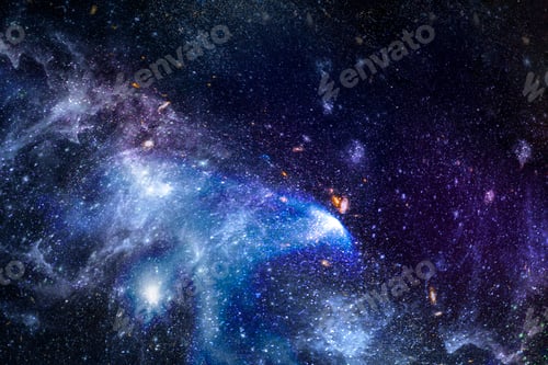 Preview: Galaxy in space textured background