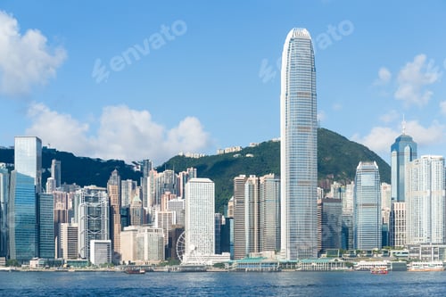 Preview: Hong Kong cityscape at day time