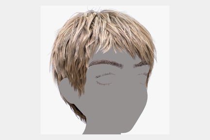Preview: Textured Blond Boy Haircut