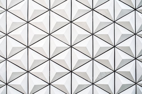 Preview: Beautiful minimalist triangle shape wall background