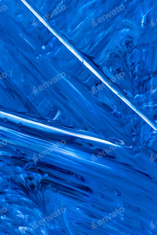 Preview: Abstract flow of liquid paints in mix