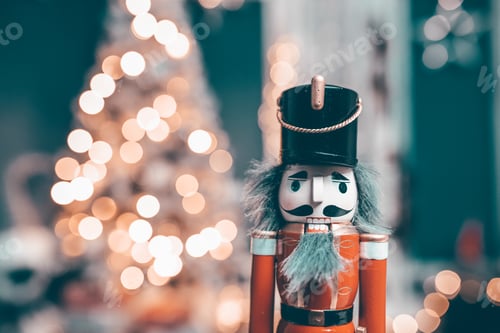 Preview: Nutcracker with holiday lighting background