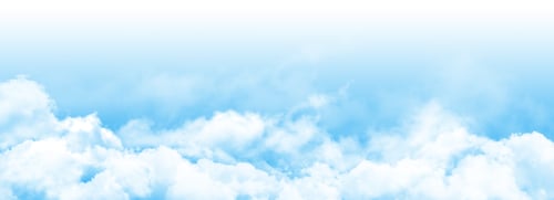 Preview: Blue sky with clouds wide background