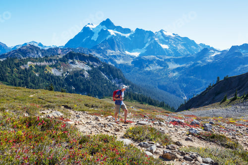 Preview: Hike in mountains