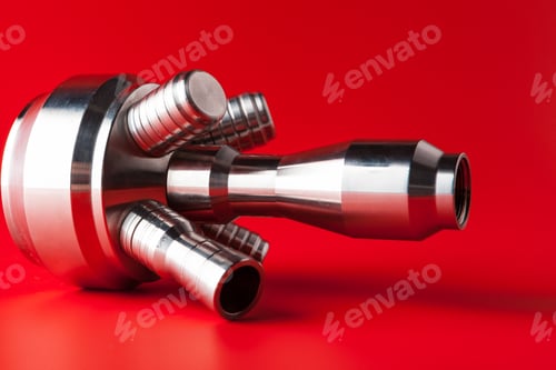 Preview: hookah metal parts close up