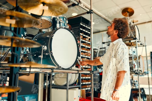 Preview: In a musical instrument store
