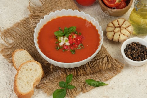 Preview: Gazpacho,Cold Spanish soup