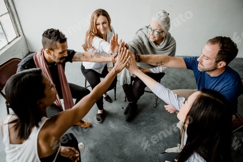 Preview: People in a support group