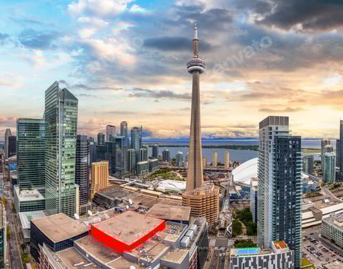 Preview: Toronto, Ontario, Canada Downtown Cityscape