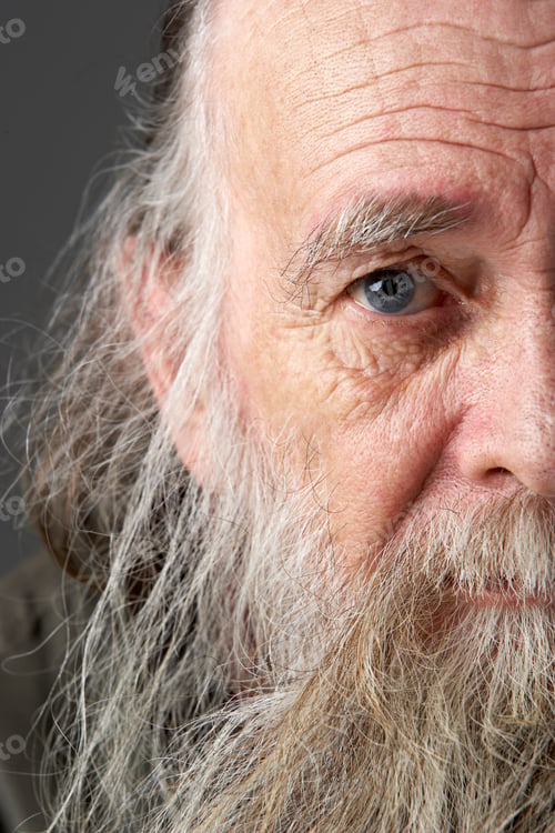 Preview: Senior Man With Long Beard
