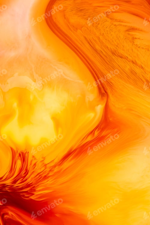 Preview: Abstract flow of liquid paints in mix