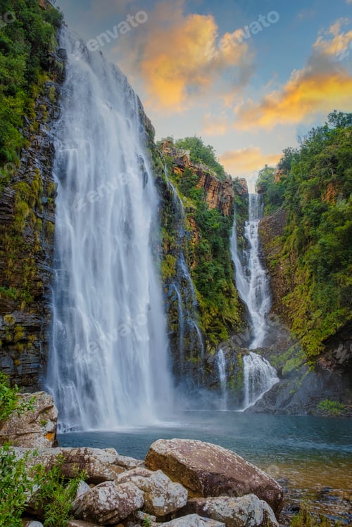 Preview: Panorama Route South Africa, Lisbon Falls South Africa, Lisbon Falls in Mpumalanga, South Africa