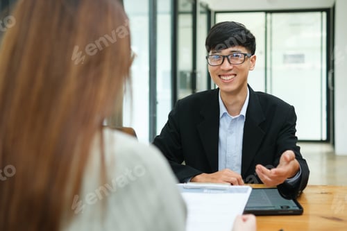 Preview: Business, job interview concept.