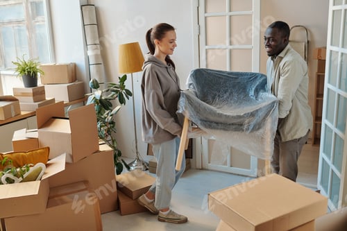 Preview: Young family moving to a new house