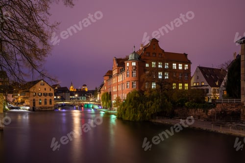 Preview: Strasbourg Alsace France. Traditional half timbered houses