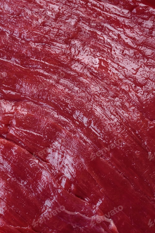 Preview: Fresh raw beef with salt, spices and herbs
