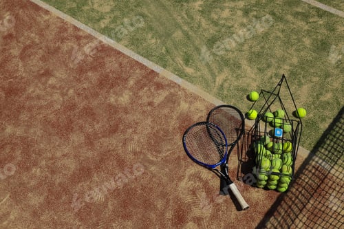 Preview: Concept of sport and sports lifestyle - tennis