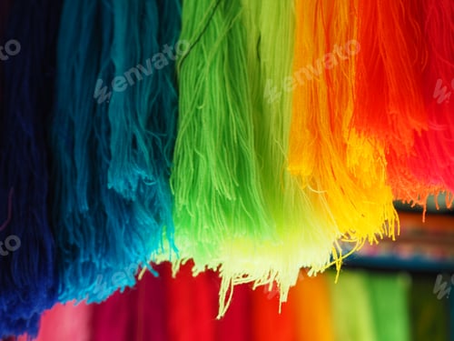 Preview: hot tone , Garn,Yarn, several, colors, arranged ,abstract, Gradient , background, pink, orange ,red